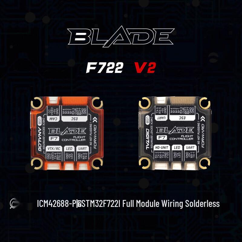 

RUSHFPV BLADE V2 FPV Flight Controller Stack