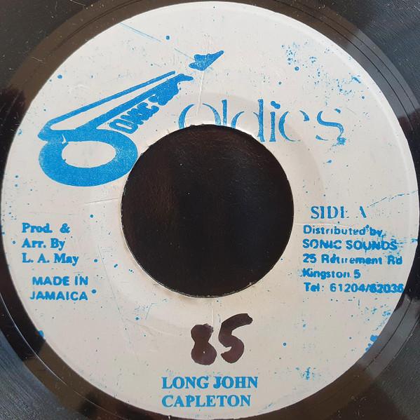 

7inch Record CAPLETON - Long John NONE Sonic Sounds Ol Jamaica Reggae, Ska & Dub Used