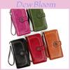 Minimalist Pu Leather Long Wallet With Zipper For Daily Use And Card Storage