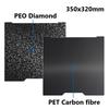 For Bambu Lab H2d Build Plate Textured/Smooth PEI PEO PET Plate Spring Steel Sheet Bambulab H2d Part Heat Bed 3D Printer Parts