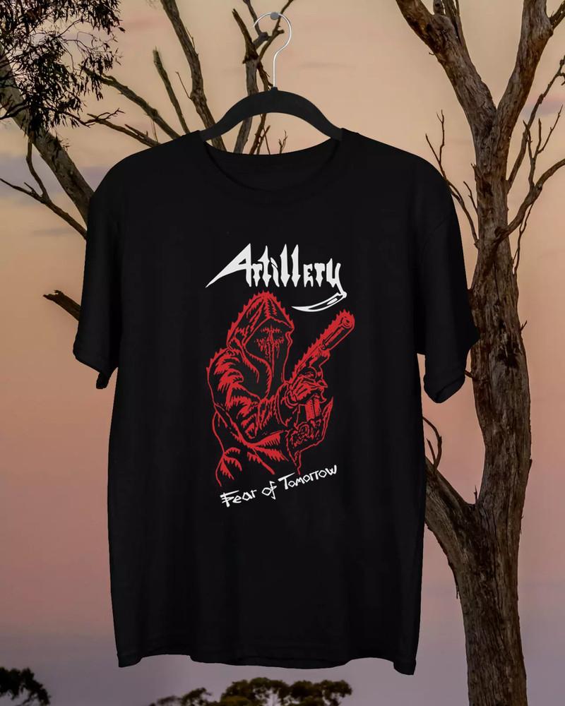 Rare Artillery Band Black  Full Size Gift For Fan Unisex T-Shirt XXXL