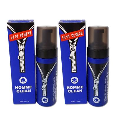 Homme Clean Schaumreiniger für Männer Herrenreiniger, 150ml, 2 Einheiten