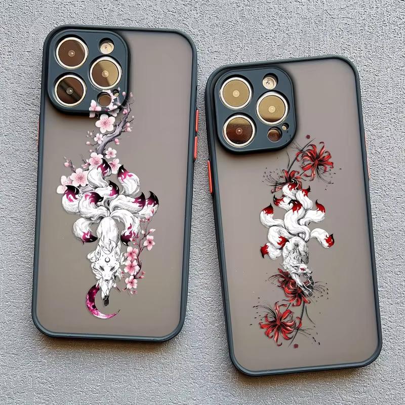Nine-tailed Fox Art Fashion Design Phone Case For Samsung Galaxy S26 S25 Ultra S24 S23 FE S22 S21 Plus S20 A56 A55 A54 A35 Cover