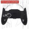Portable Mobile Phone Gamepad Joystick Controller with Plastic Bracket for Aim Shooting Game Handle Phone Holder