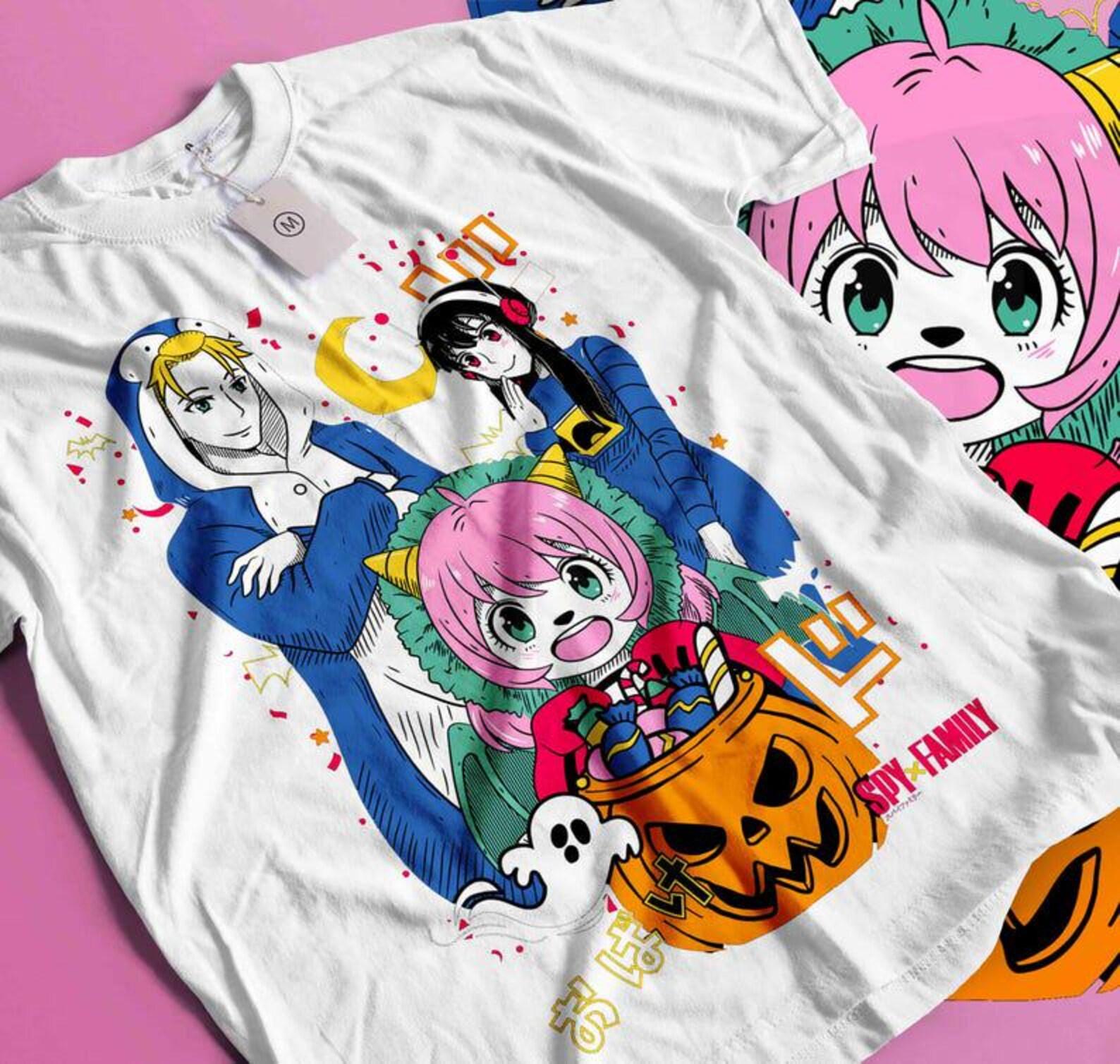 Anime Family T-Shirt Unisex, Family Gift, Anime Manga Shirt, Anime Shirt, Graphic Anime Tee, Manga Shirt, Japan XL