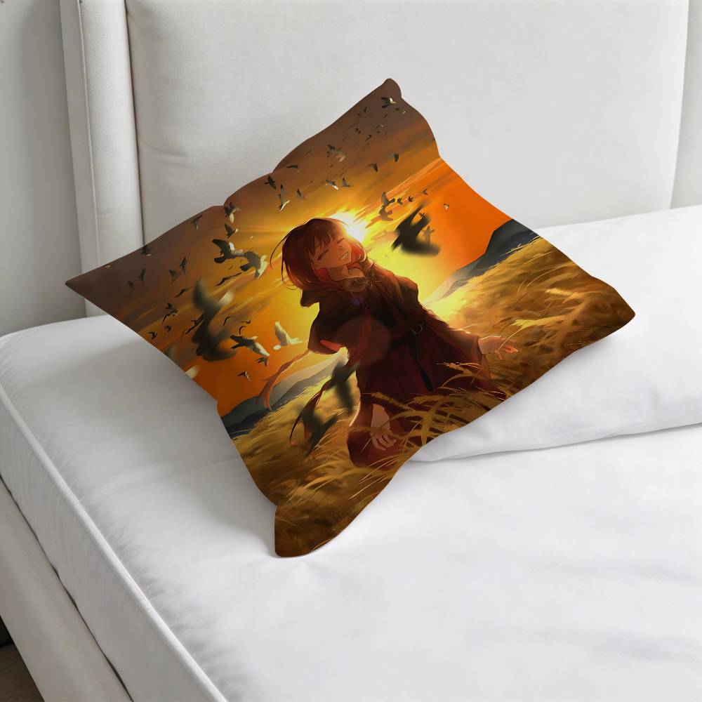 The House in Fata Morgana Square Pillow Case Soft Decorative Throw Pillow Cover for Home Sofa Bed