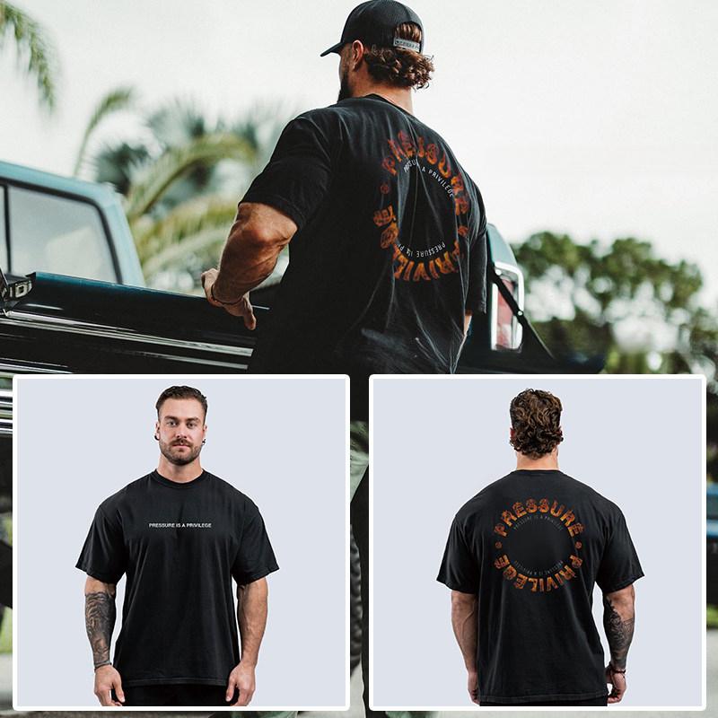 CBUM Chris American Loose Fitness Training Gym Casual TShirt Mens and Womens Luxury Brand Top 2026 New Art Logo