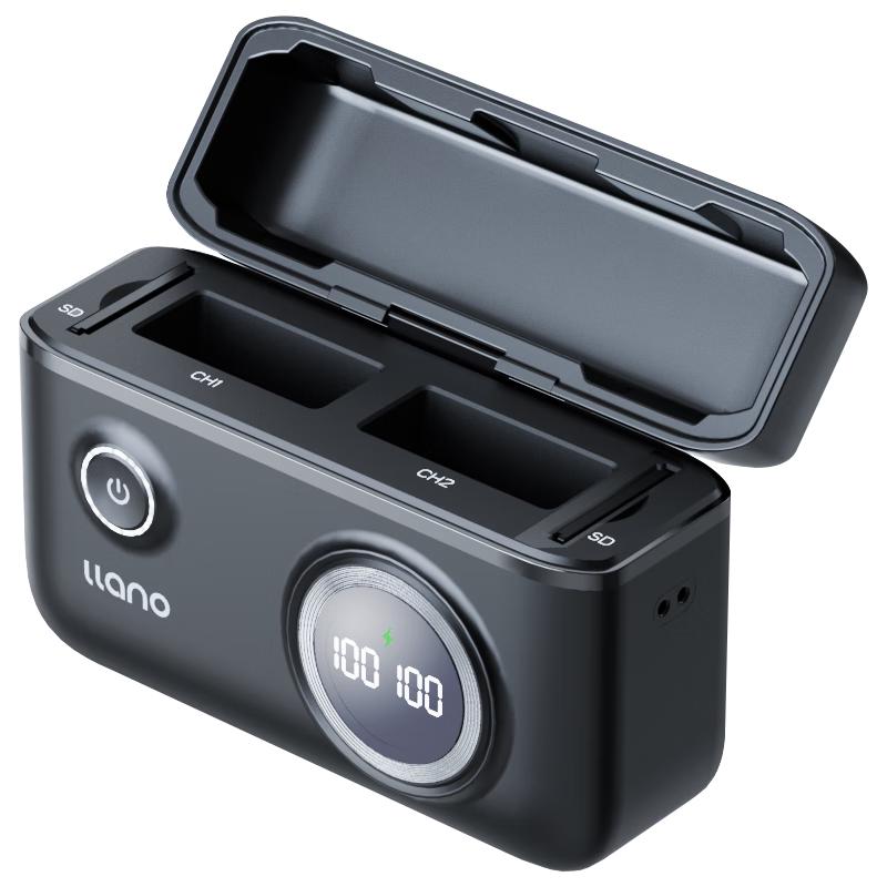Llano CS2 Dual Slot Type-C Fast Charger for Canon LP-E17 Battery CN plug (adapter included)