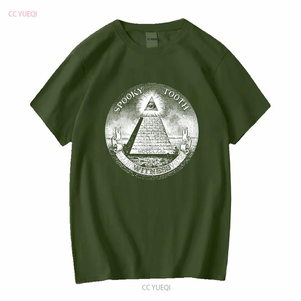 New Popular Spooky Tooth Witness English Music Vintage T Shirt S 4XL vintage Washed fashion Soft Unisex Comfortable homme