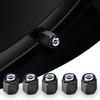 5PCS Car Wheel Tire Valve Caps Metal Stem Cover For Volvo XC60 V50 V40 XC90 S60 S40 S80l V90 V60 EX90 S90 XC40 C40 S70 Accessory