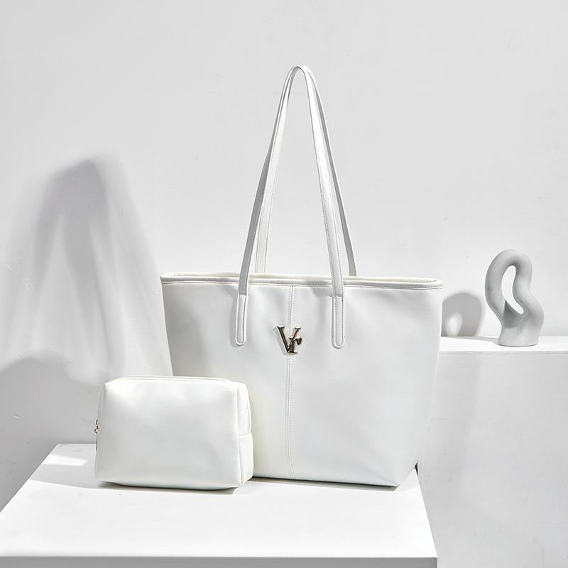 Today S Popular Mommy Bag Two-Piece Set Hot Large-Capacity Fitness Shopping Bag Tote Bag Women белый