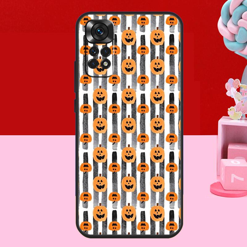 Halloween Pumpkins Case For Xiaomi Redmi Note 13 12 11 10 14 15 Pro Plus Redmi 15 C 14C 10C 12C 13C Soft Cover