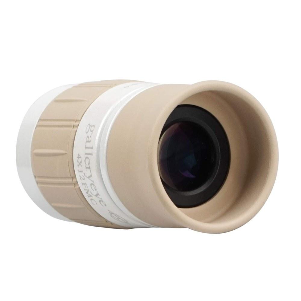 4x12 Monocular with 12mm Aperture, 19cm Close Focus Distance