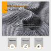 SHANSHAN Men's 550G Heavy Pure Wool Knit Sweater