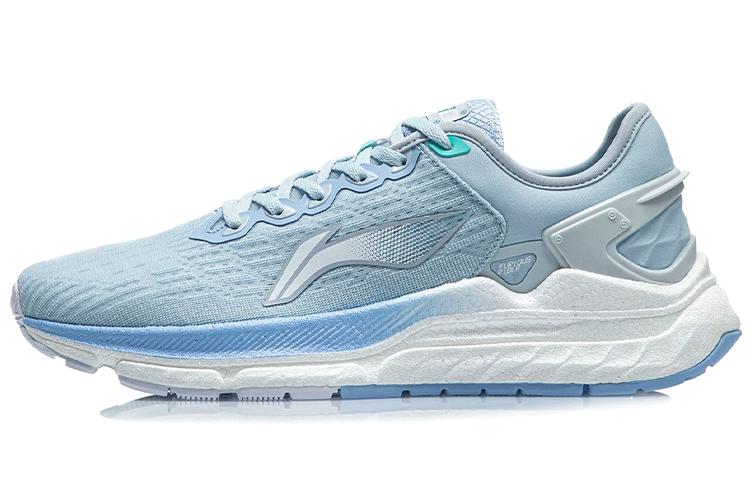 Li Ning Furious Rider 5.0 Удобные Нескользящие Износостойкие Низкие Повседневные Кроссовки Мужские Светло-Синие ARZR001-6 40