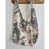 Korean Traditional Hojakdo Norigae Big Hobo Bag (with Norigae Charm)