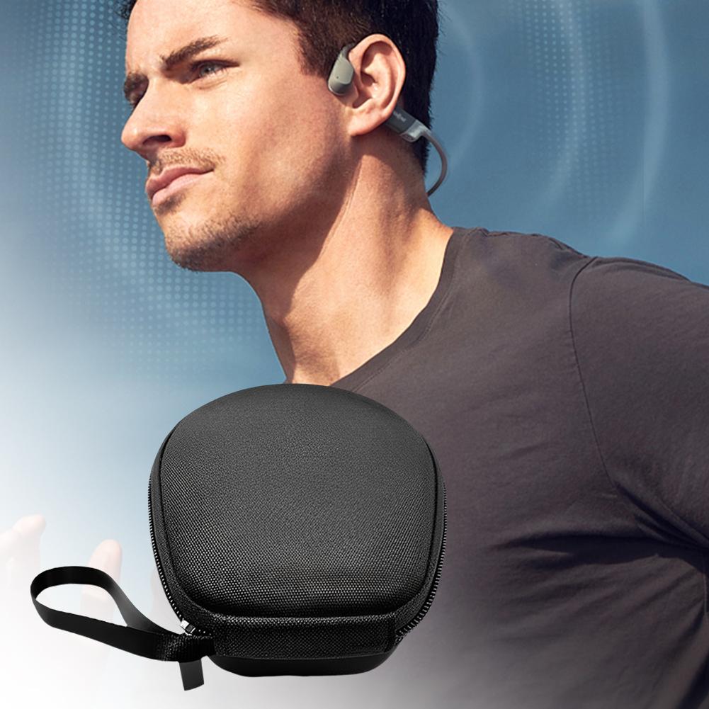 EVA Earphone Storage Bag Anti-impacts Bone Conduction Headphone Headset Portable   Carrying Case Storage Case for Shokz/Mojawa
