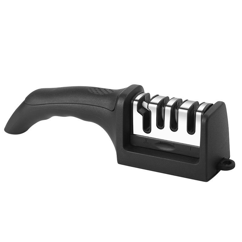 Household Three-Stage Multifunctional Kitchen Knife Sharpener