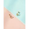 14K Mini Airplane Piercing Earrings