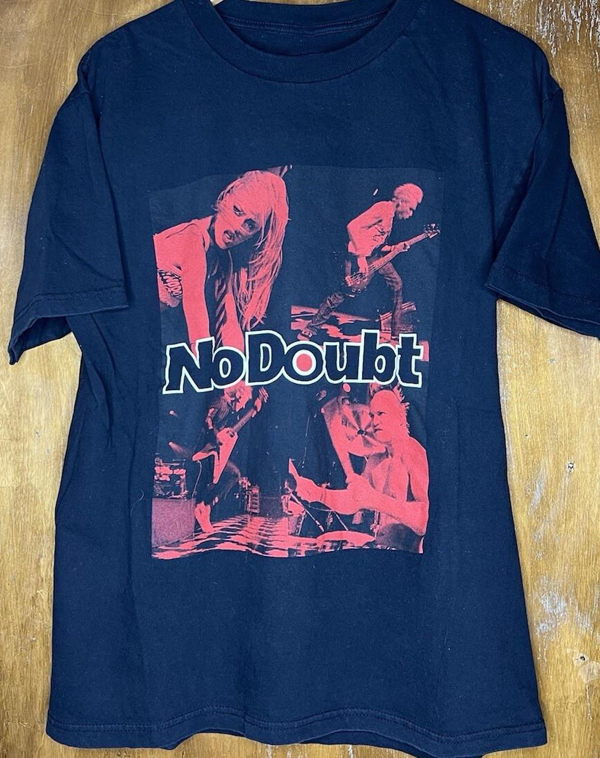 Vintage 2002 No Doubt Band Tour Gwen Stefani T-Shirt unisex FREE SHIPPING S разноцветный