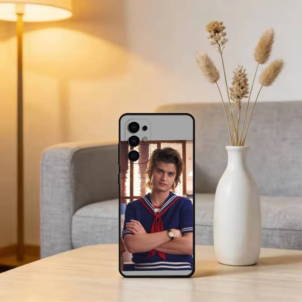 J-Joe K-Keery Actor Phone Case For Samsung S25,S24,S21,S22,S23,S30,Ultra,S20,Plus,Fe,Lite,Note,10,Black Cover