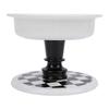 Elevated Cat Bowl Ceramic Anti Tipping Neck Protection Pet Food Water Bowl for Indoor Cats Dogs