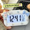Desktop Multi-function Desk Clock New Cute Mini Children's Small Alarm Clock Cute Student Dormitory Artifact Decorative Clock