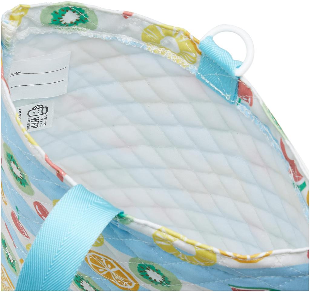 Marushin Piccolino Many Fruits Indoor Shoes Bag for Perfect for and Elementary Quilted 0165014100 Girls, Preschool, Kindergarten, School, Goods,