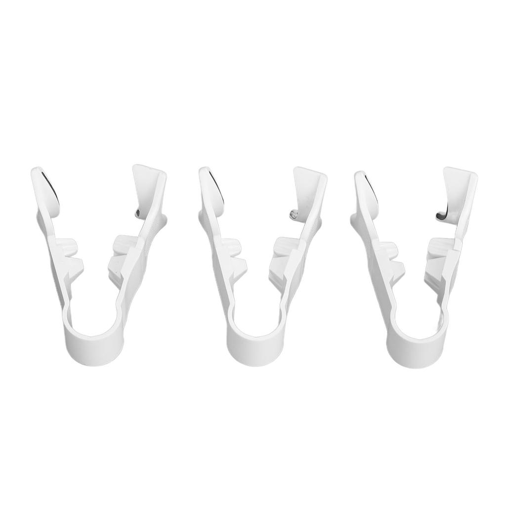 3 Stück Wimpernzange Kunststoff Leicht zu halten Leichtgewichtig Tragbar Wimpernclip für Zuhause Reise