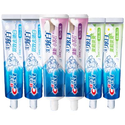 Dentifricio Crest Salt White Confezione da 6
