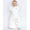Swaddle Up Miracle Geeignet für Temperaturen Mittel Creme Importiert von GOTS-zertifizierter Bio-Baby Moro Nachtweinen Prävention Pucktuch, Bio,