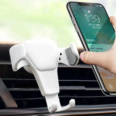1 pièce Support de Voiture à Gravité pour Bouche d'Aération Support GPS Support Universel pour Téléphone de Voiture Intérieur Accessoires pour iphone 13 12 Samsung