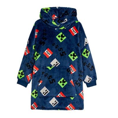 Dziecięce/Dziecięce Ikony Koc Bluza Oversize z Sherpy