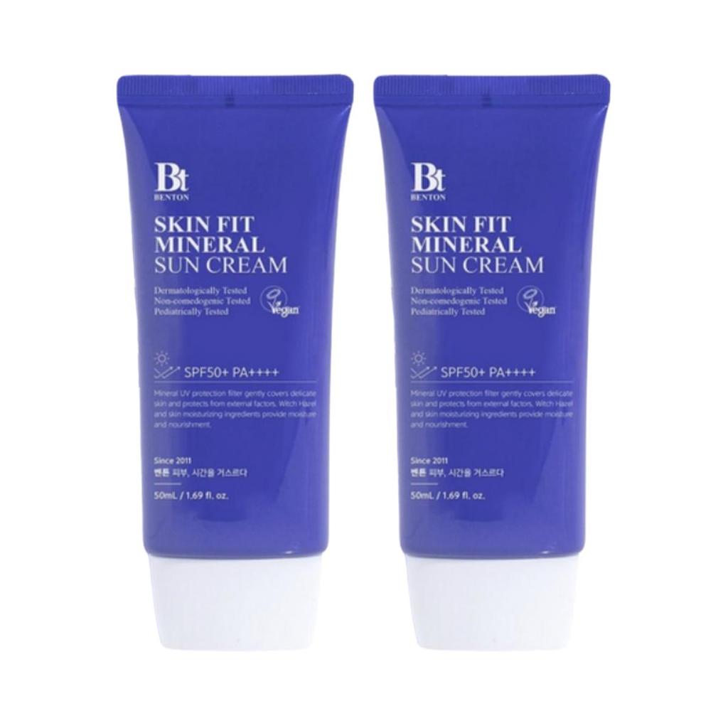 Benton Crème Solaire Minérale Skin Fit SPF50+ PA++++ 50ml