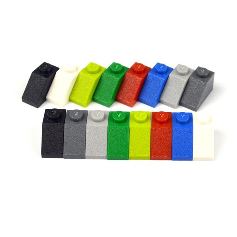 DIY Building Blocks Thick Figures Bricks Slope 1x1 Educational Creative Size Compatible With 3040 Toys For Children