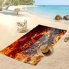 Toalla de Playa con Estampado de Fútbol Nottingham Forest, Toalla Grande Suave de Secado Rápido para Playa, Camping, Natación