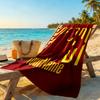 Galatasaray Customized Name Beach Towel Super Soft & Absorbent Portable for SwimmingBeachCamping Travel Beach AccessoriesGym