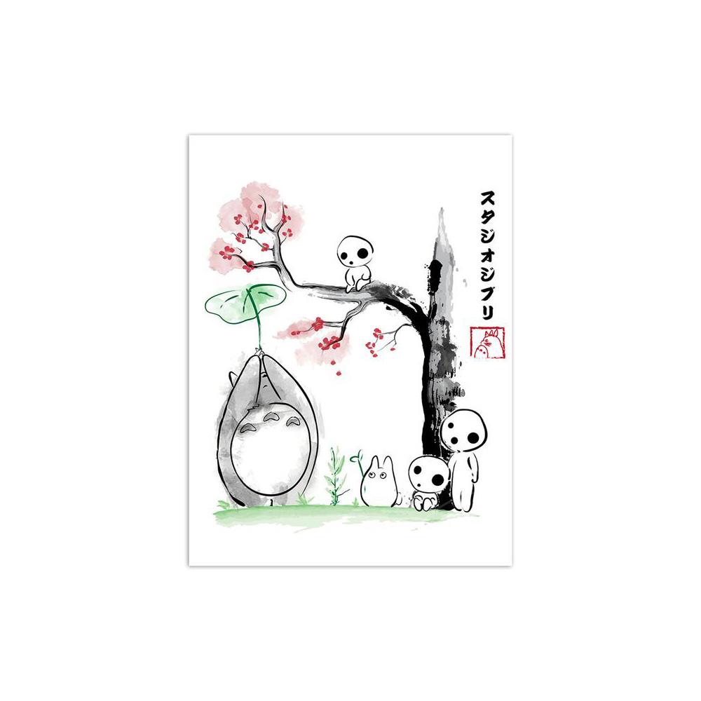 Nordic Stil Leinwand Moderne Gedruckt Hayao Miyazaki Anime Poster Hause Dekoration Malerei Wand Kunst Bild Für Wohnzimmer Modulare Kein Rahmen