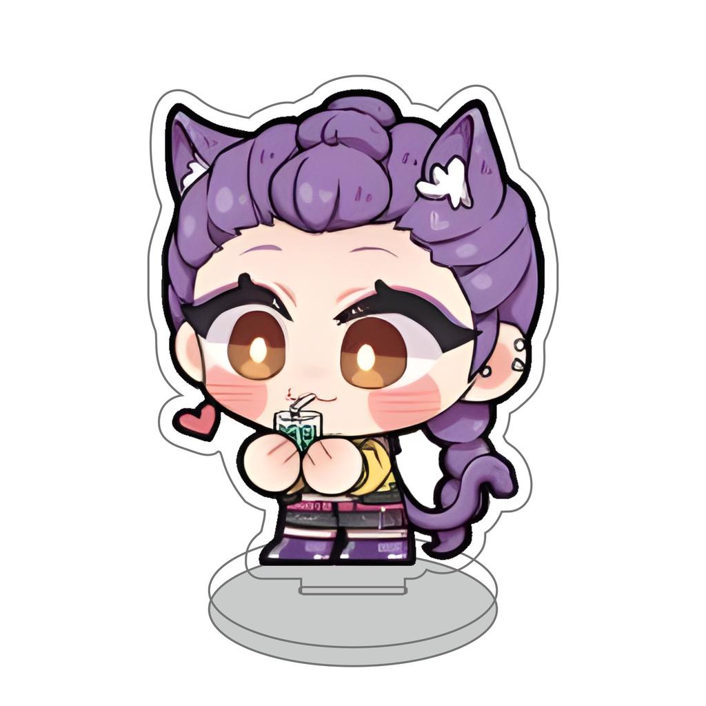 1-Piece Of K-POP Anime 10CM 2D Acrylic Stand Decoration For Bedroom, Living Room, Kitchen, Desk Decoration The Perfect Gift