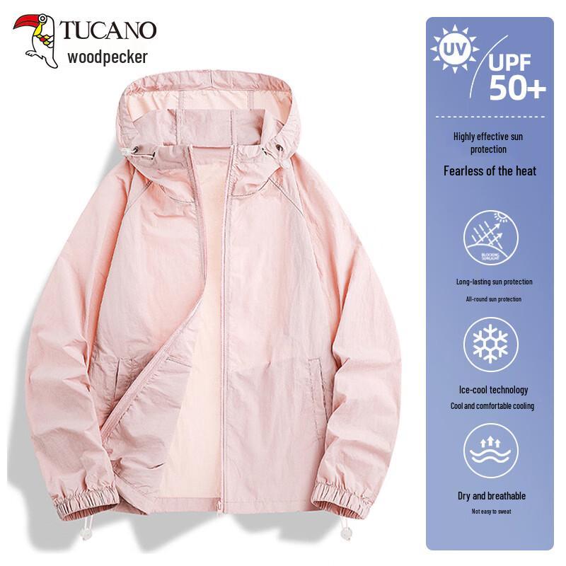 TUCANO Women's Outdoor UPF50+ Lightweight Sun Protection Jacket