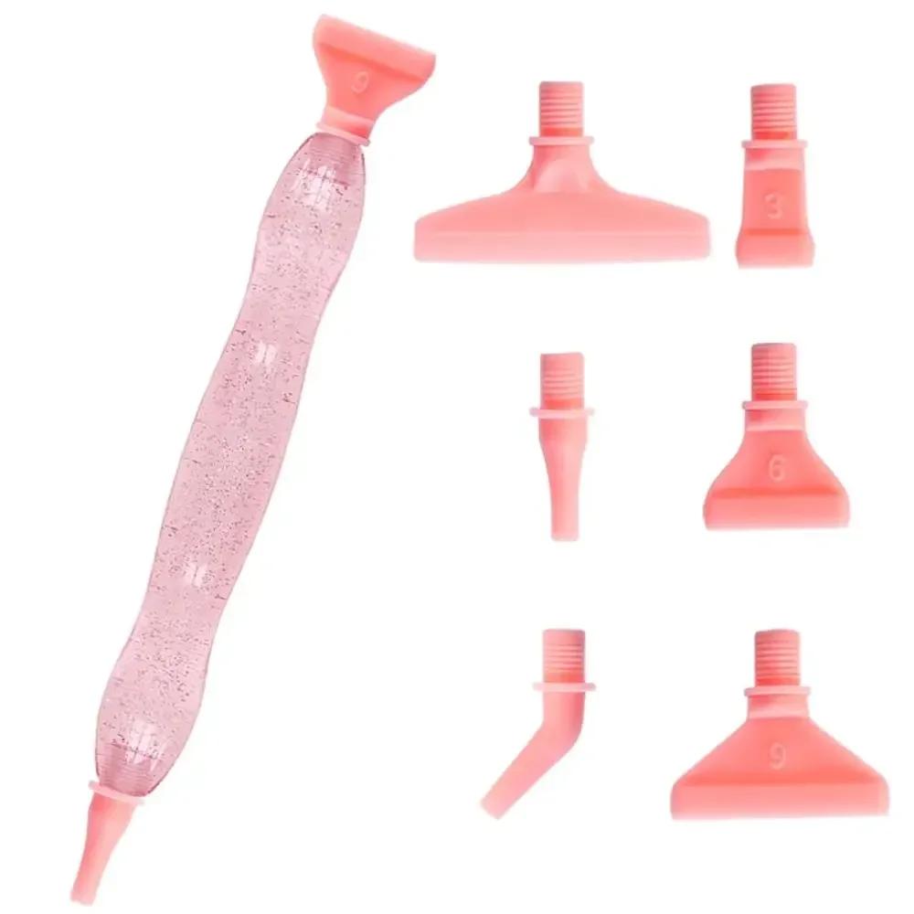 5D Double Head Diamond Painting Pen Resin Point Drill Pen With Replace Pen Head DIY Cross Stitch Sewing Embroidery Accessories