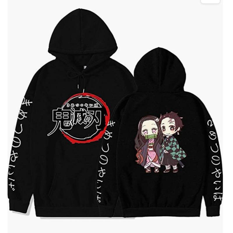 

Tanjiro Japanese Animation Men s Hoodie Vintage Unisex Pullover Men Vintage Graphic Hoody Tops Oversize Streetwear Clothing S