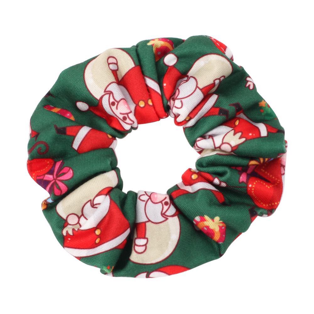 Christmas Hair Ring Set: Snowman, Bells, Santa Hat, Antlers, Candy Cane & Festive Accessories