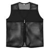 Vest Top Trendy Zipper Closure V Neck Vest Jacket Women Men Uniform Team Top Work Vest Daily Life
