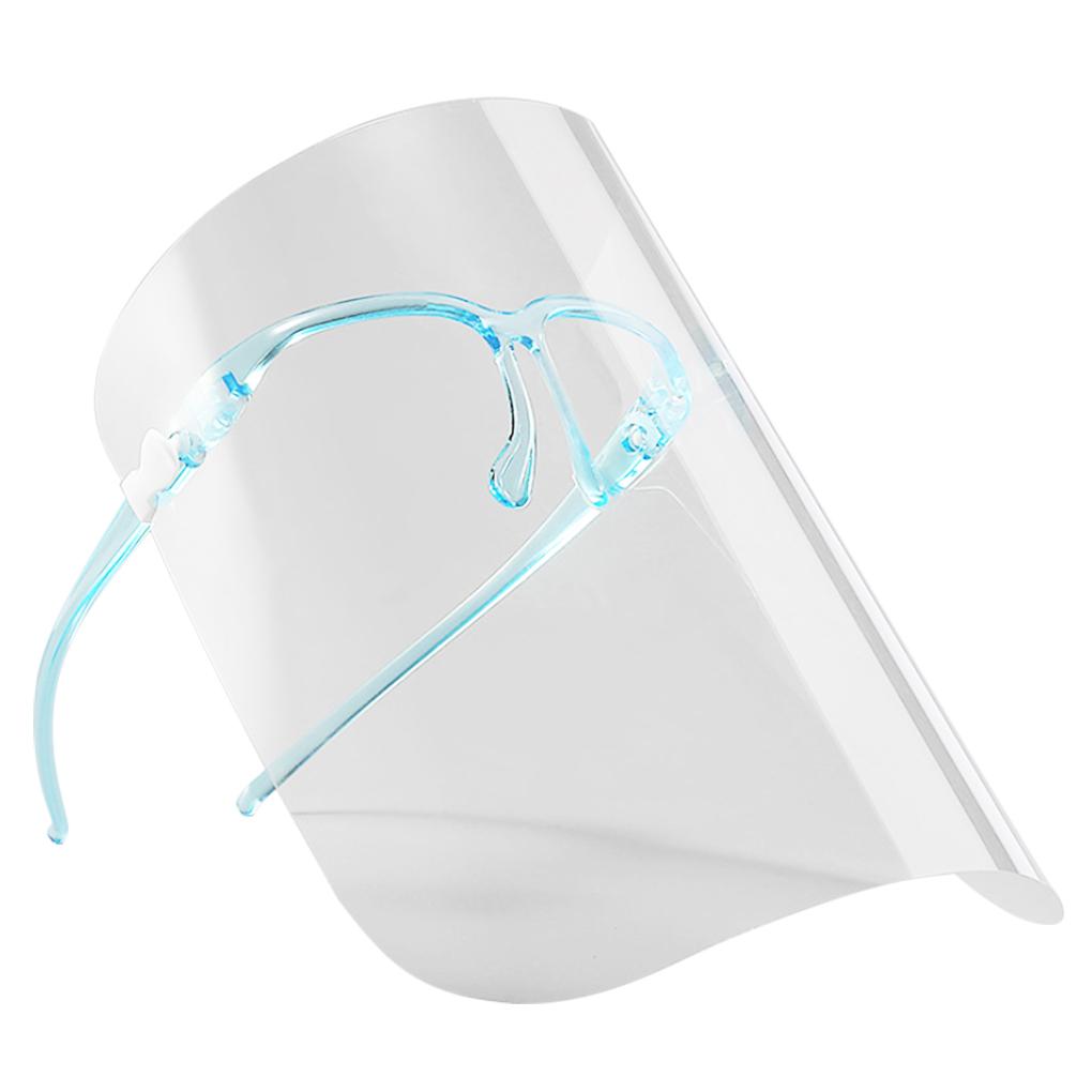 Full Screen Clear Visor Protection Safety Work Guard with Eyewear