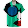 Modern Girls Pattern Print Men's Shirts Hawaii Short Sleeve Top Fashion Streetwear Casual Outdoor Men's and Women's Clothing Blouse
