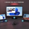 Vogek Bluetooth+2.4G Wireless Vertical Mouse Rechargeable Quiet Click Ergonomic Mice for Laptop Computer Tablet Gaming Mouse