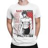 Baki The Grappler Hanma Herren T-Shirt Lustige T-Shirts Kurzarm Rundhals T-Shirt Reine Baumwolle Erwachsenen Tops