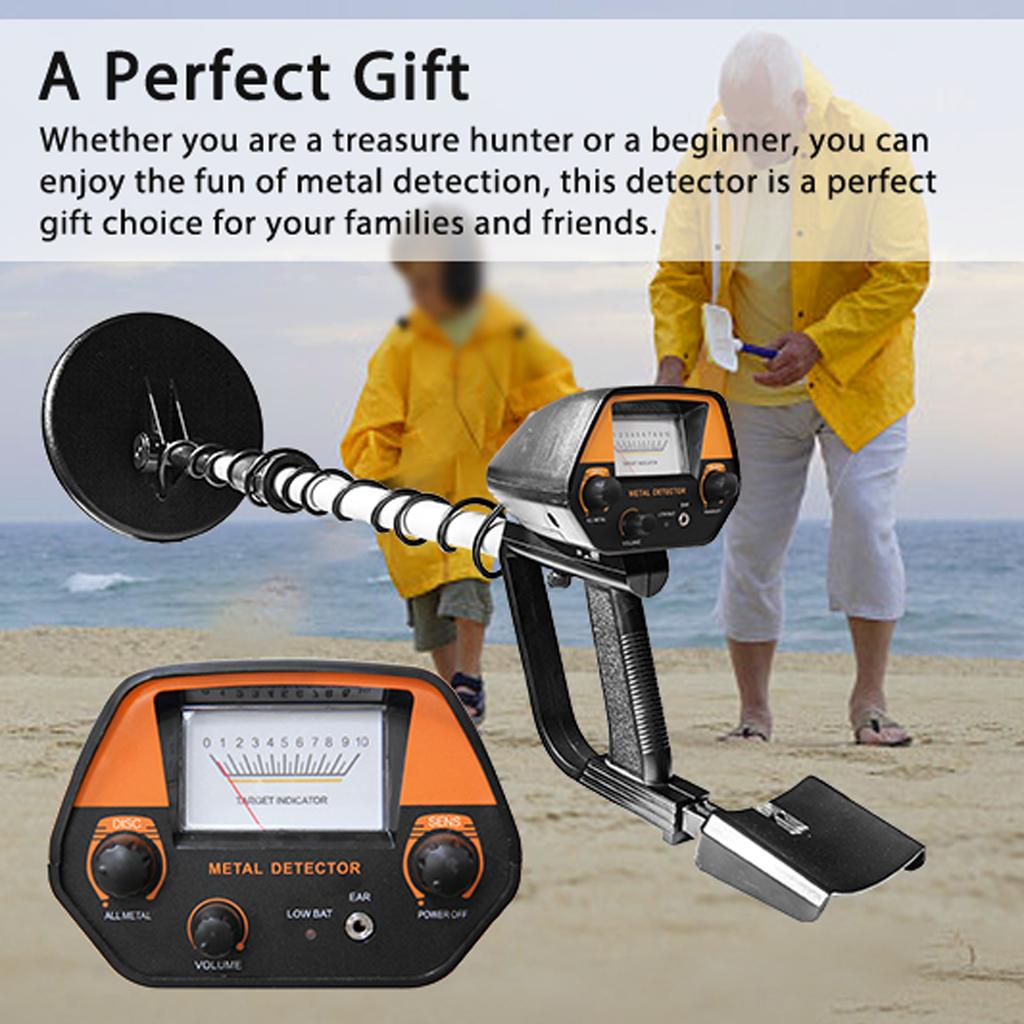 4030 Underground Metal Detector Handheld Metal Detector Portable Detachable Easy Install Metal Detector High Sensitivity Underground Metal Finder W