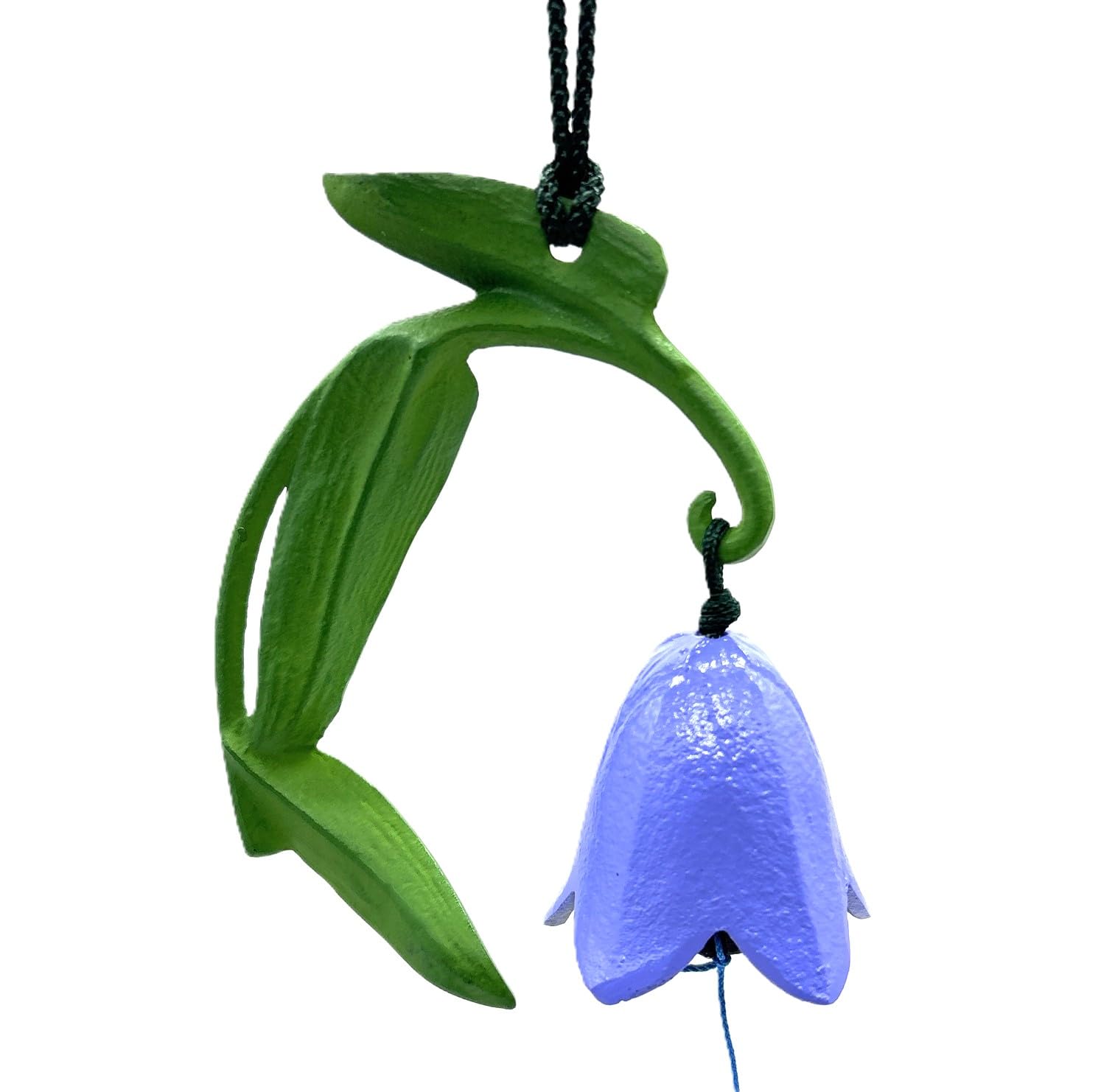 

Nanbu Ironware Wind Chime with and Campanula Made in Japan Sasa-Rindo Designs, Gift,